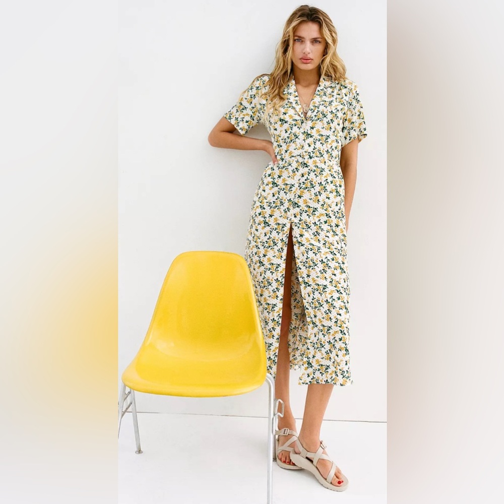 Urban Outfitters Floral Midi Dress